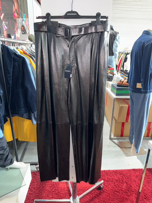 Emporio Armani Leder Hose