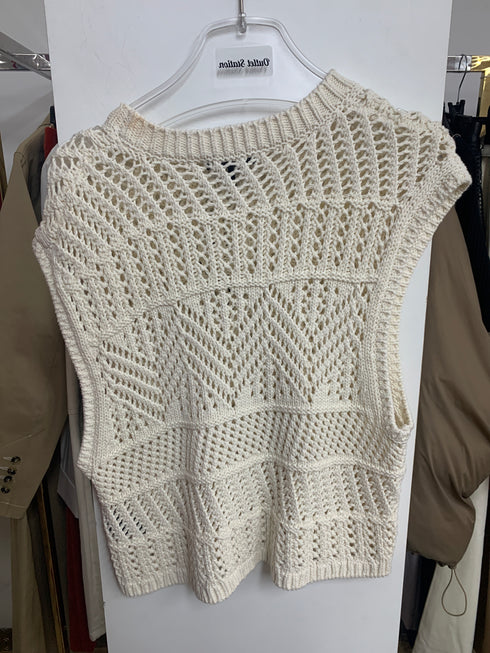 rag & bone Renee Sleeveless Crew Oberteil