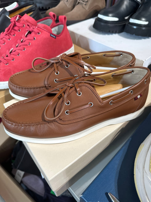 Bally Leder Boots-Schuh