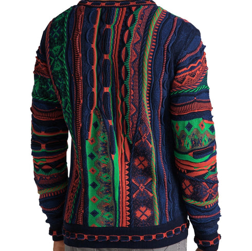 Carlo Colucci Strickpullover Jacquard