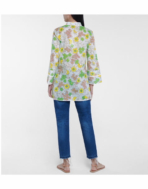 Tory Burch Bedruckter Kaftan aus Baumwolle