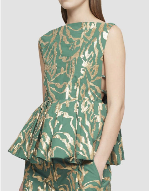 3.1 Phillip Lim Verziertes Bubble-Top mit mehreren Trägern