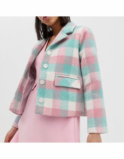 Resume – Mayah – Karierter Kurzmantel