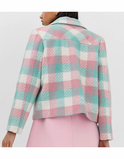 Resume – Mayah – Karierter Kurzmantel