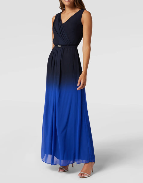 Lauren Ralph Lauren Abendkleid mit Taillengürtel
