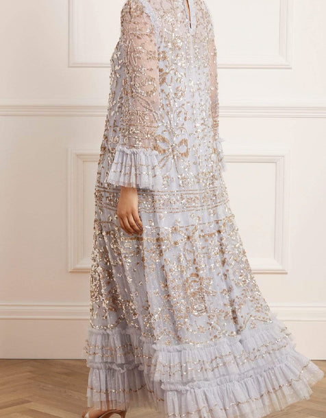 Needle & Thread Celia Long Sleve Dress