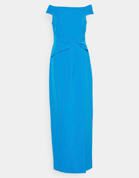 Lauren Ralph Lauren SARAN SHORT SLEEVE GOWN - Maxikleid