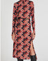 Patrizia Pepe Gemustertes Kleid