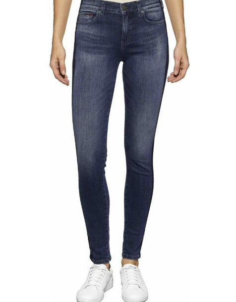 NORA SKINNY JEANS mit mittelhohem Bund - Neddle Blue
