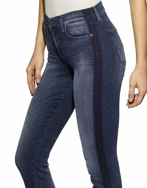 NORA SKINNY JEANS mit mittelhohem Bund - Neddle Blue