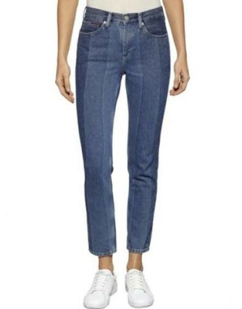 Tommy Jeans High Rise Slim Cropped Izzy - New Blue Used